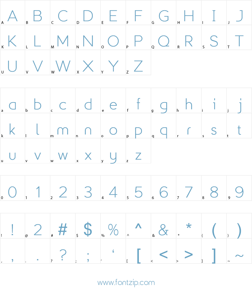 Explogos - Demo Font Character